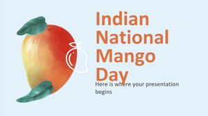 Indian National Mango Day