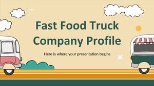 패스트푸드 트럭 회사 프로필
