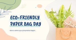 Journée des sacs en papier écologiques