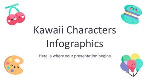 Infografica sui personaggi Kawaii