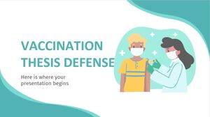 Защита диссертации по вакцинации