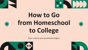 Как перейти от домашнего обучения к колледжу