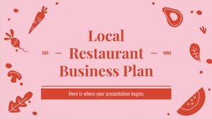 خطة عمل المطاعم المحلية