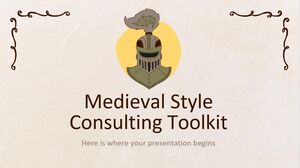 Setul de instrumente de consultanță în stil medieval