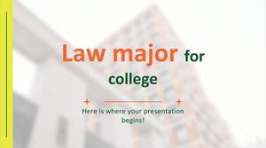 Majeure en droit pour le collège