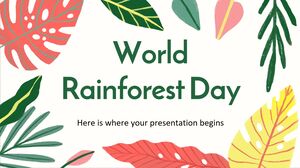 Ziua Mondială a Pădurilor Tropicale