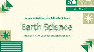 中学 - 六年级科学科目：地球科学