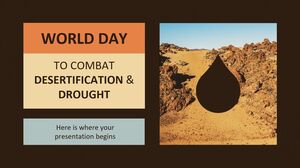 Día Mundial de Lucha contra la Desertificación