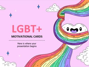 Cartões motivacionais LGBT+