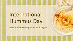 Dia Internacional do Hummus