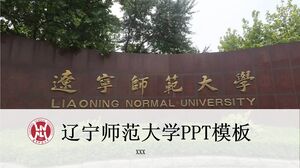 Modelo PPT da Universidade Normal de Liaoning