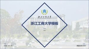 Plantilla de la Universidad de Tecnología de Zhejiang