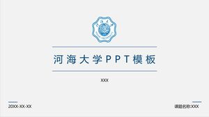 Plantilla PPT de la Universidad de Hohai