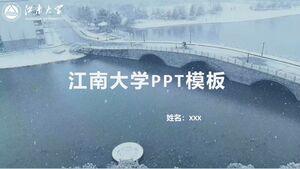 Modello PPT dell'Università di Jiangnan