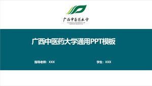 Modelo geral de PPT para a Universidade de Medicina Tradicional Chinesa de Guangxi