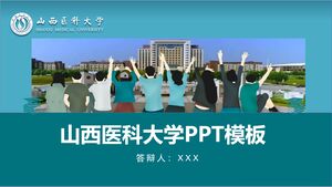 Shanxi Tıp Üniversitesi PPT Şablonu