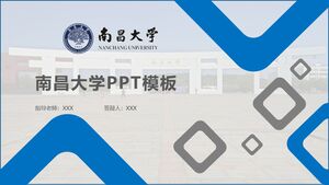 Plantilla PPT de la Universidad de Nanchang