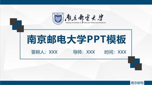 PPT-Vorlage der Universität für Post und Telekommunikation Nanjing