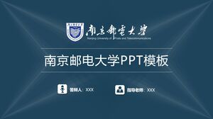 PPT-Vorlage der Universität für Post und Telekommunikation Nanjing