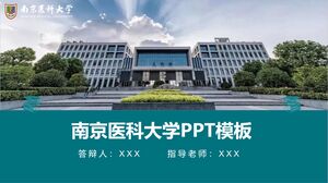 Șablon PPT de Universitatea Medicală Nanjing