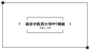 Șablon PPT pentru Universitatea de Medicină Tradițională Chineză Nanjing