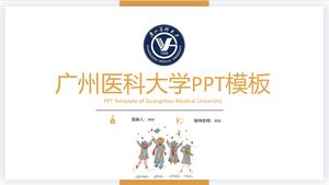 Modelo PPT da Universidade Médica de Guangzhou