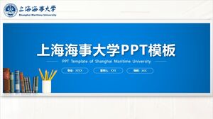 Templat PPT Universitas Maritim Shanghai