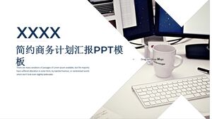 20XX 단순화 된 사업 계획 보고서 PPT 템플릿