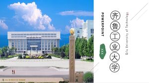Templat PPT Universitas Teknologi Qilu