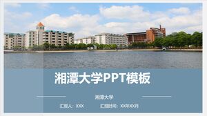 Szablon PPT Uniwersytetu Xiangtan