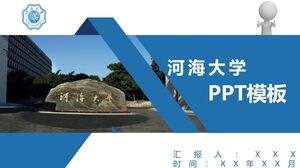 Modelo PPT da Universidade Hohai
