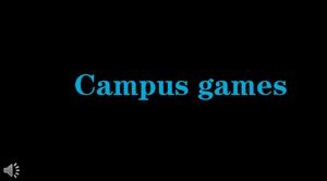 Modèle PPT pour jeux de campus
