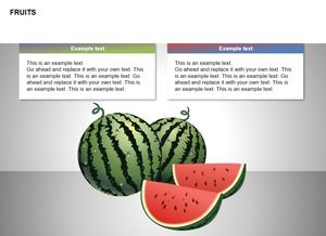 Grafico PPT della frutta