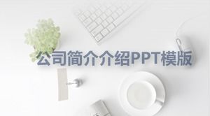Modèle PPT de présentation de profil d'entreprise