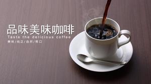 Einfacher Kaffee Hintergrund