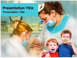 Presentasi pengetahuan perlindungan kesehatan gigi template ppt perawatan mulut anak-anak