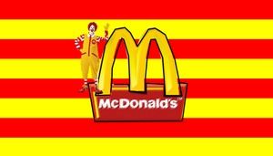 Szablon ppt do analizy rozwoju firmy McDonald's i analizy przypadków logistycznych