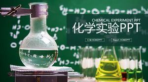 Plantilla PPT de experimento de química verde