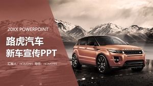 Land Rover Template PPT presentasi promosi mobil baru