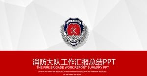 Modello PPT rapporto lavoro vigili del fuoco