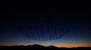 Două frumoase imagini de fundal cu cer înstelat PPT