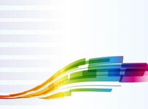 Imagen de fondo de PowerPoint de curva de gradiente de color