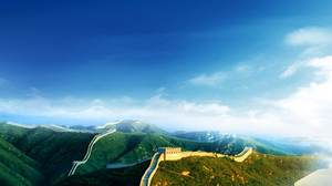ภาพพื้นหลัง PPT Great Wall