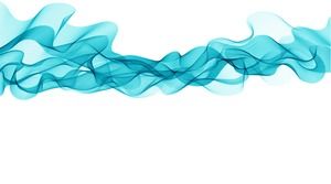 Два синих абстрактных дыма PPT фоновые рисунки