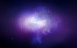 Latar belakang ungu alam semesta langit berbintang gambar latar belakang PPT