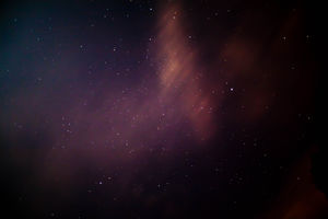 Image de fond PPT ciel étoilé violet simple