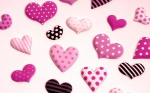 PPT фоновый рисунок из розового шоколада, покрытый любовью