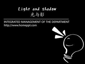 تنزيل "Light and Shadow" PowerPoint Animation