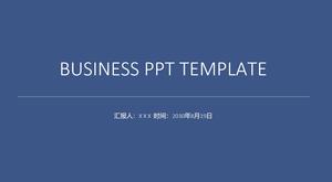 미니멀리스트 라인 간단한 플랫 스타일 작업 보고서 PPT 템플릿
