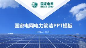 Template laporan kerja proyek listrik State Grid